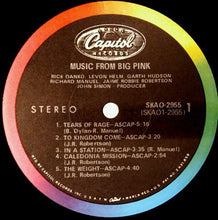 Load image into Gallery viewer, The Band : Music From Big Pink (LP, Album, Los)
