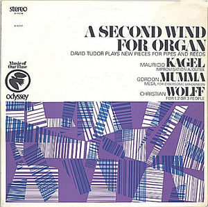 David Tudor : A Second Wind For Organ (LP, Comp)