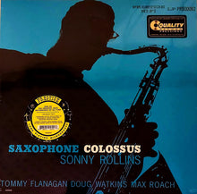 Laden Sie das Bild in den Galerie-Viewer, Sonny Rollins : Saxophone Colossus (LP, Album, Mono, RE, 180)
