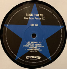 Load image into Gallery viewer, Buck Owens : Live From Austin TX (LP, Album, RE, 180)
