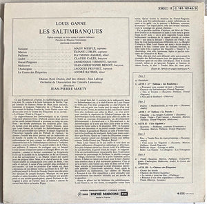 Louis Ganne, Maurice Ordonneau : Les Saltimbanques (2xLP, Album)