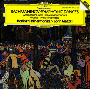 Rachmaninov*, Berliner Philharmoniker, Lorin Maazel : Symphonic Dances - Symphonisches Tänze - Vocalise - »Aleko«: Intermezzo (CD, Album)