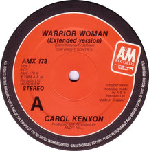 Charger l&#39;image dans la galerie, Carol Kenyon : Warrior Woman (12&quot;, Single, Ltd)
