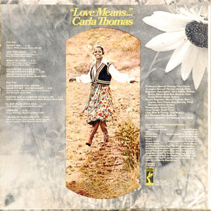 Carla Thomas : "Love Means..." (LP, Album, Mon)