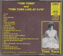 Load image into Gallery viewer, Timi Yuro : Timi Yuro and Timi Yuro Live At PJ&#39;s (CD, Comp)
