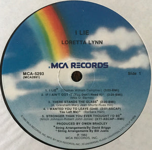 Loretta Lynn : I Lie (LP, Album, Pin)