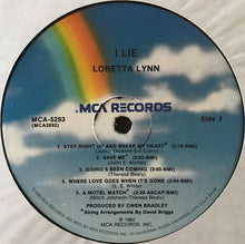 Load image into Gallery viewer, Loretta Lynn : I Lie (LP, Album, Pin)

