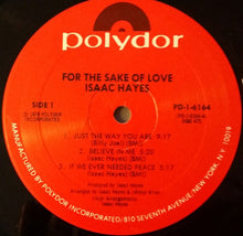 Load image into Gallery viewer, Isaac Hayes : For The Sake Of Love (LP, Album, PRC)
