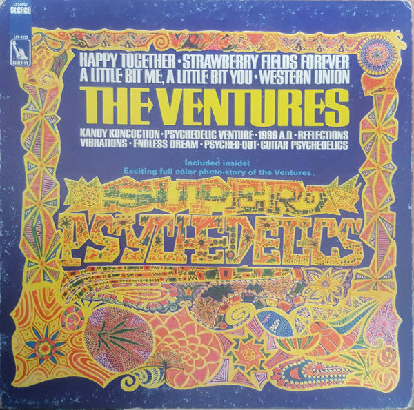 The Ventures : Super Psychedelics (LP, Album)