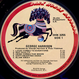 George Harrison : George Harrison (LP, Album, Los)