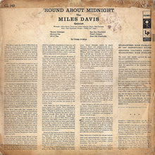 Charger l'image dans la galerie, Miles Davis : 'Round About Midnight (LP, Album, Mono)
