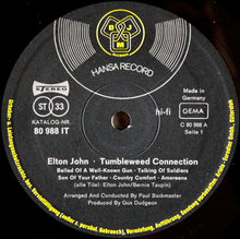 Laden Sie das Bild in den Galerie-Viewer, Elton John : Tumbleweed Connection (LP, Album, Gat)
