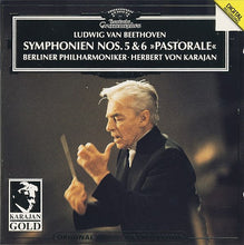 Load image into Gallery viewer, Ludwig van Beethoven, Berliner Philharmoniker, Herbert von Karajan : Symphonien Nos. 5 &amp; 6 »Pastorale« (CD, Album, RE, RM, PMD)
