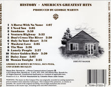 Load image into Gallery viewer, America (2) : History • America's Greatest Hits (CD, Comp, Club, RE, Spe)
