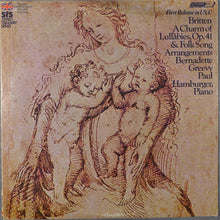 Laden Sie das Bild in den Galerie-Viewer, Benjamin Britten, Bernadette Greevy, Paul Hamburger : A Charm Of Lullabies Op.41 / Folk Song Arrangements (LP, Album, RE)

