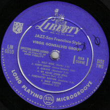 Laden Sie das Bild in den Galerie-Viewer, Virgil Gonsalves Sextet : Jazz San Francisco Style (LP, Album)
