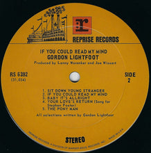 Load image into Gallery viewer, Gordon Lightfoot : If You Could Read My Mind (LP, Album, RE, Ter)
