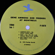 Charger l&#39;image dans la galerie, Gene Ammons : Gene Ammons And Friends At Montreux (LP, Album, Ter)
