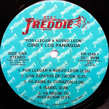 Laden Sie das Bild in den Galerie-Viewer, Ciro Y Los Paniagua : Por Llegar A Nuevo Leon (LP, Album)
