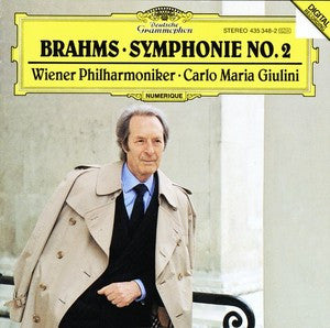 Brahms*, Wiener Philharmoniker, Carlo Maria Giulini : Symphonie No. 2 (CD, Album)