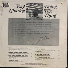 Load image into Gallery viewer, Ray Charles : Doing His Thing (LP, Album, Roc)

