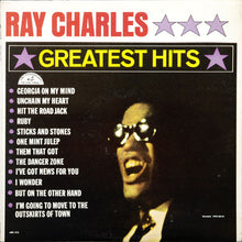 Laden Sie das Bild in den Galerie-Viewer, Ray Charles : Greatest Hits (LP, Album, Comp, Mono, Pit)

