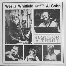 Load image into Gallery viewer, Weslia Whitfield Featuring Al Cohn : Just For A Thrill (LP, Album)
