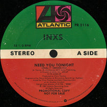 Load image into Gallery viewer, INXS : Need You Tonight (12", Single, Promo, SP )
