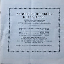 Load image into Gallery viewer, Arnold Schoenberg - Inge Borkh, Hertha Töpper, Kieth Engen, Lorenz Fehenberger, Herbert Schachtschneider, Hans Herbert Fiedler, Rafael Kubelik : Schoenberg ⋅ Gurre-Lieder (2xLP, RE + Box)
