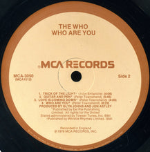 Charger l'image dans la galerie, The Who : Who Are You (LP, Album, Pin)
