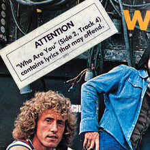 Laden Sie das Bild in den Galerie-Viewer, The Who : Who Are You (LP, Album, Pin)
