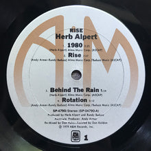 Load image into Gallery viewer, Herb Alpert : Rise (LP, Album)
