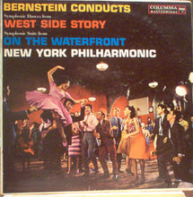 Load image into Gallery viewer, Bernstein* Conducts New York Philharmonic : Symphonic Dances From West Side Story / Symphonic Suite From On The Waterfront (LP, Album, Mono, Promo)
