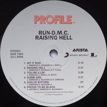 Load image into Gallery viewer, Run-DMC : Raising Hell (LP, Album, RE, RP, 180)
