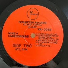 Laden Sie das Bild in den Galerie-Viewer, Various : Nine//Underground (LP, Comp)
