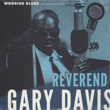 Laden Sie das Bild in den Galerie-Viewer, Reverend Gary Davis* : Worried Blues (LP, Album, RE)
