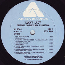 Laden Sie das Bild in den Galerie-Viewer, Various : Lucky Lady (Original Soundtrack Recording) (LP, Album)
