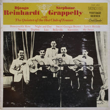 Load image into Gallery viewer, Django Reinhardt &amp; Stephane Grappelly* With The Quintet Of The Hot Club Of France* : The Quintet Of The Hot Club Of France (LP, Mono)

