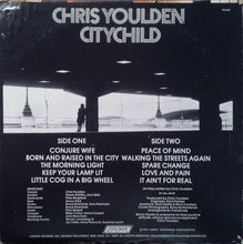 Load image into Gallery viewer, Chris Youlden : Citychild (LP, Album, BW)
