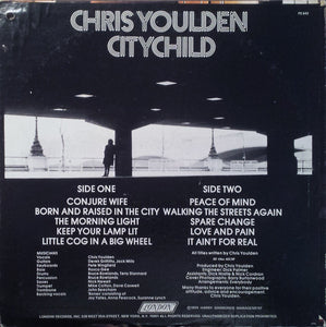 Chris Youlden : Citychild (LP, Album, BW)