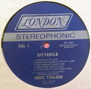 Chris Youlden : Citychild (LP, Album, BW)