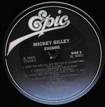 Laden Sie das Bild in den Galerie-Viewer, Mickey Gilley : Encore (LP, Comp, Ter)

