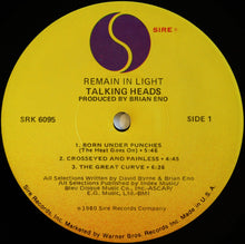Load image into Gallery viewer, Talking Heads : Remain In Light (LP, Album, Jac)
