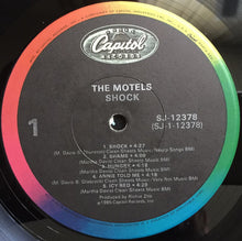 Laden Sie das Bild in den Galerie-Viewer, The Motels : Shock (LP, Album, Jac)
