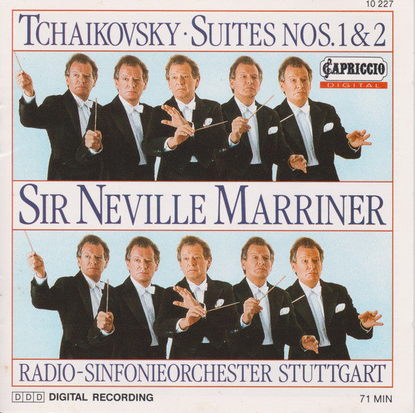 Pyotr Ilyich Tchaikovsky, Radio-Sinfonieorchester Stuttgart, Sir Neville Marriner : Suite For Orchestra Nos. 1 & 2 (CD, Album)