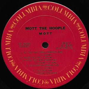 Mott The Hoople : Mott (LP, Album, Ter)