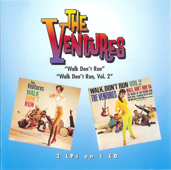 The Ventures : Walk Don't Run / Walk Don't Run, Vol. 2 (CD, Comp)