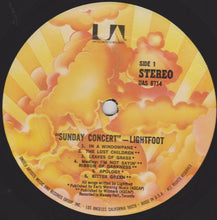 Laden Sie das Bild in den Galerie-Viewer, Gordon Lightfoot : Sunday Concert (LP, RE, Gat)
