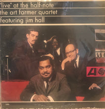 Load image into Gallery viewer, The Art Farmer Quartet* Featuring Jim Hall : "Live" At The Half-Note (LP, Album, Mono, Promo)
