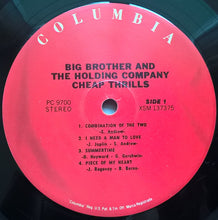 Load image into Gallery viewer, Big Brother &amp; The Holding Company : Cheap Thrills (LP, Album, RE, Glo)

